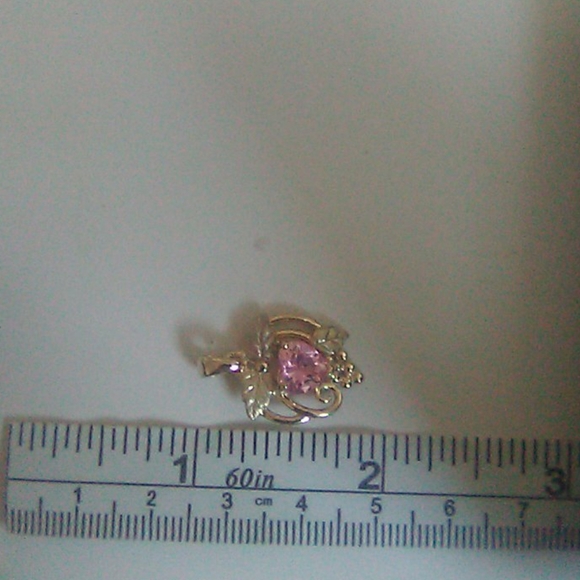 NWT, PRICE FIRM/18KT GOLD OVER S.S HEART NECKLACE - Picture 15 of 15